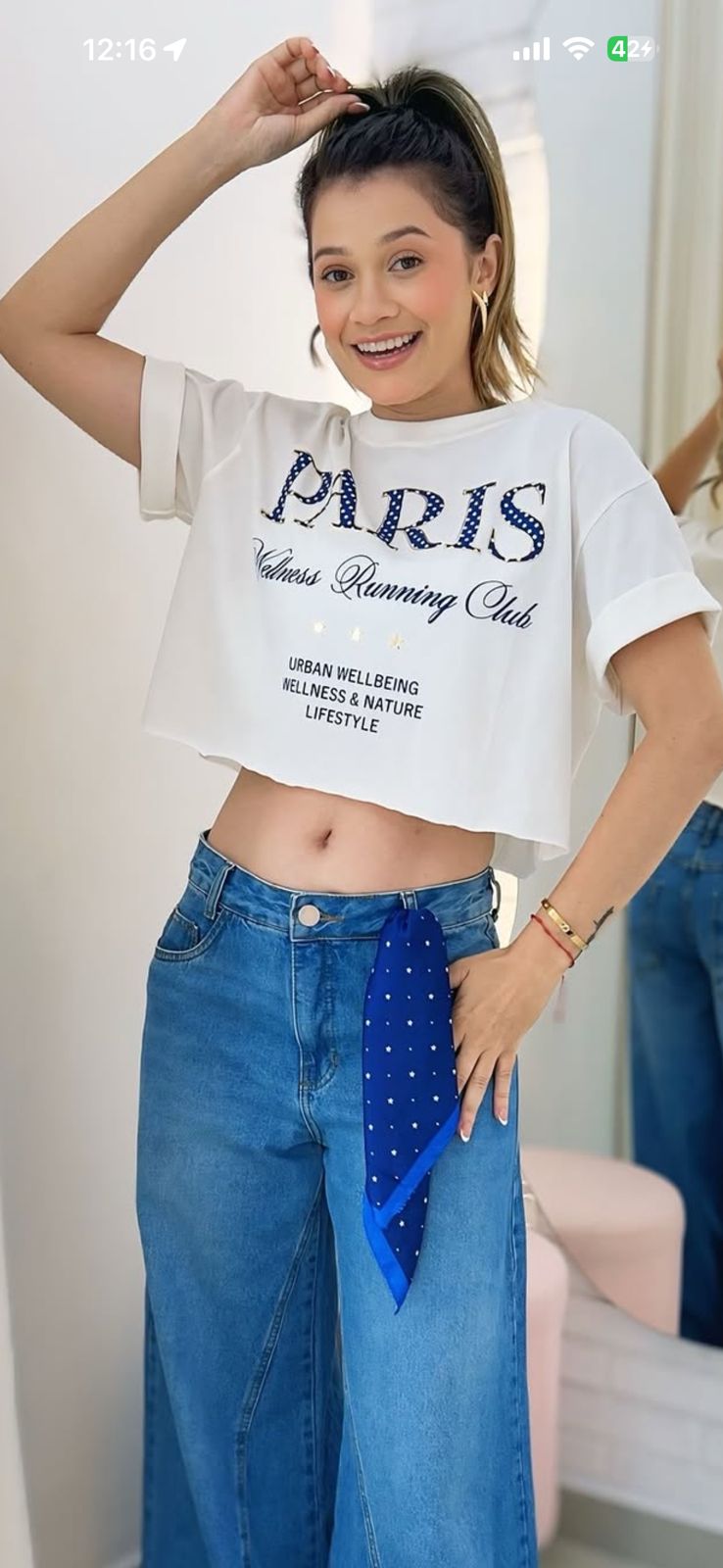blusa teste